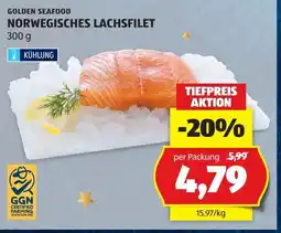 Hofer Golden seafood norwegisches lachsfilet Angebot