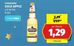 Hofer Strongbow Gold Apple Angebot