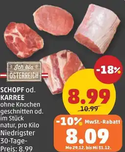 PENNY Schopf od. karree Angebot