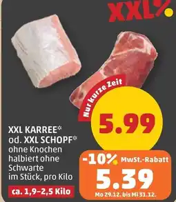PENNY Xxl karree od. xxl schopf Angebot