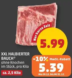 PENNY Xxl halbierter bauch Angebot