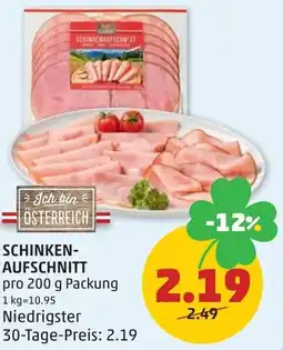 PENNY Schinken- aufschnitt Angebot