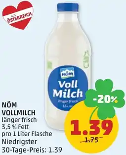 PENNY Nöm vollmilch Angebot