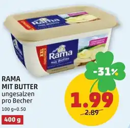 PENNY Rama mit butter Angebot