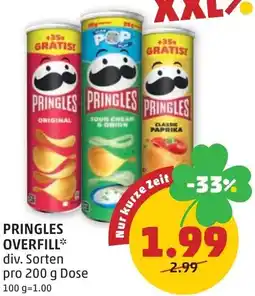PENNY Pringles overfill Angebot
