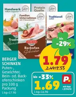 PENNY Berger schinken Angebot