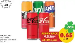 PENNY Coca-cola Angebot