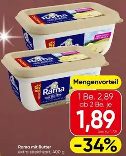 Spar Rama mit Butter Angebot
