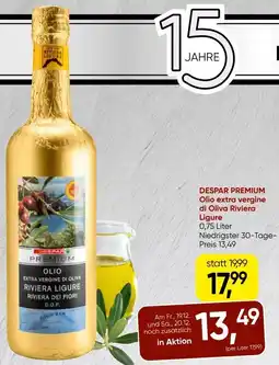 Spar Despar premium olio extra vergine di oliva riviera ligure Angebot