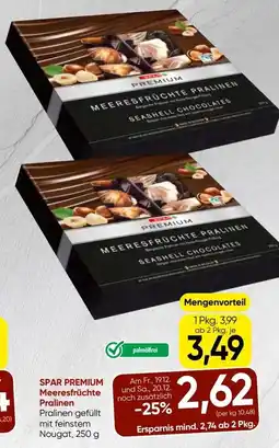 Spar Spar premium meeresfrüchte pralinen Angebot