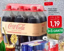 Spar Coca-Cola Limonaden Angebot