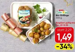 Spar Bio-Grillinge Angebot