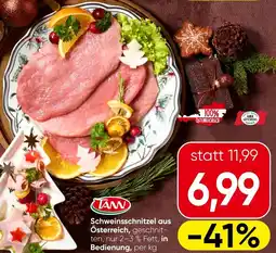 Spar Schweinsschnitzel aus Österreich Angebot