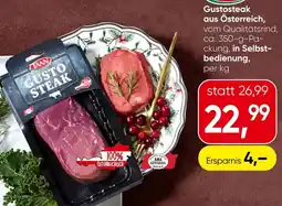 Spar Gustosteak aus Österreich Angebot