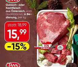 Spar Gulasch- oder Kochfleisch aus Österreich Angebot