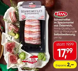Spar Schweinefilet im Speckmantel aus Österreich Angebot