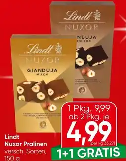 Spar Lindt Nuxor Pralinen Angebot
