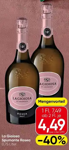 Spar La Gioiosa Spumante Rosea Angebot