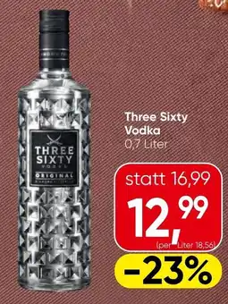 Spar Three Sixty Vodka Angebot