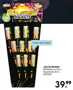 Hellweg Sunrise Rockets Angebot