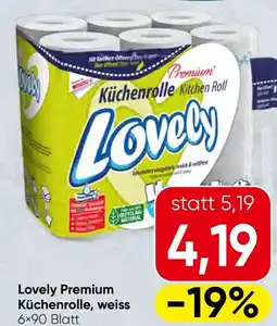 Spar Lovely Premium Küchenrolle, weiss Angebot