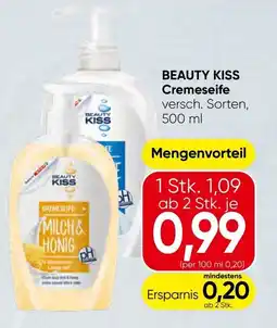 Spar BEAUTY KISS Cremeseife Angebot