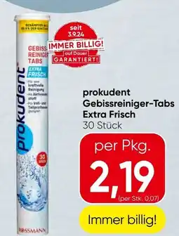 Spar prokudent Gebissreiniger-Tabs Extra Frisch Angebot