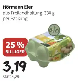 Der Grissemann Hörmann Eier Angebot