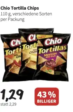 Der Grissemann Chio tortilla chips Angebot