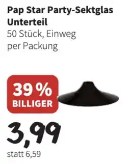 Der Grissemann Pap star party-sektglas unterteil Angebot