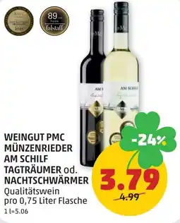 PENNY Weingut pmc münzenrieder am schilf tagträumer od. nachtschwärmer Angebot