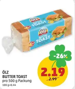 PENNY Ölz butter toast Angebot