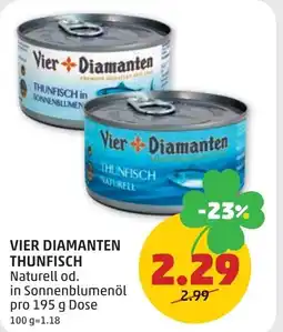 PENNY Vier diamanten thunfisch Angebot