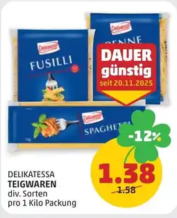 PENNY Delikatessa teigwaren Angebot