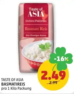 PENNY Taste of asia basmatireis Angebot