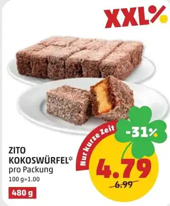 PENNY Zito kokoswürfel Angebot