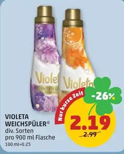 PENNY Violeta weichspüler Angebot