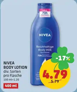 PENNY Nivea body lotion Angebot