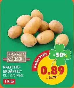 PENNY Raclette erdäpfel Angebot