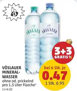 PENNY Vöslauer mineral wasser Angebot