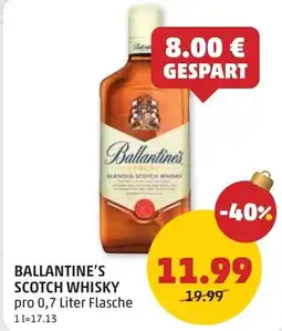 PENNY Ballantine's scotch whisky Angebot