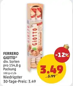 PENNY Ferrero giotto Angebot