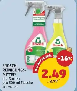 PENNY Frosch reinigungs mittel Angebot