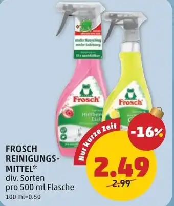 PENNY Frosch reinigungs mittel Angebot