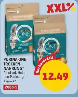 PENNY Purina one trocken nahrung Angebot
