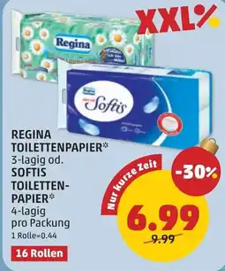 PENNY Regina toilettenpapier Angebot