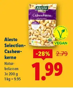 Lidl Alesto Selection Cashewkerne Angebot