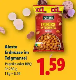 Lidl Alesto Erdnüsse im Teigmantel Angebot
