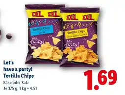 Lidl Let's have a party! Tortilla Chips Angebot