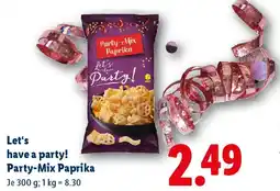 Lidl Let's have a party! Party-Mix Paprika Angebot